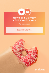 Instagram just rolled out food delivery & gift card stickers. Here you'll find all the details on how to use the new feature and amp up your IG sales. 